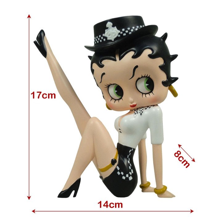 Betty Boop Police Lady Leg Up Figure | Collectible