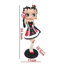 Betty Boop Queen Of Hearts Figure | Collectible Gift