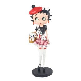 Betty Boop French Costume Checked Skirt Figure