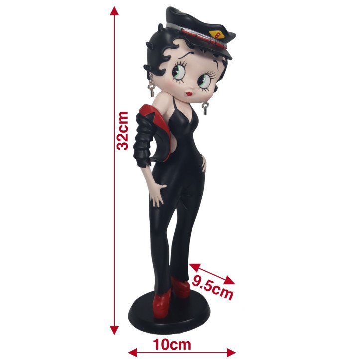 Betty Boop Biker Girl Figure | Collectible Gift