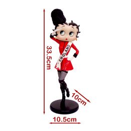 Betty Boop in England Costume Figure | Collectible