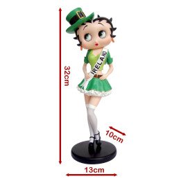 Betty Boop in Ireland Costume Figure | Collectible