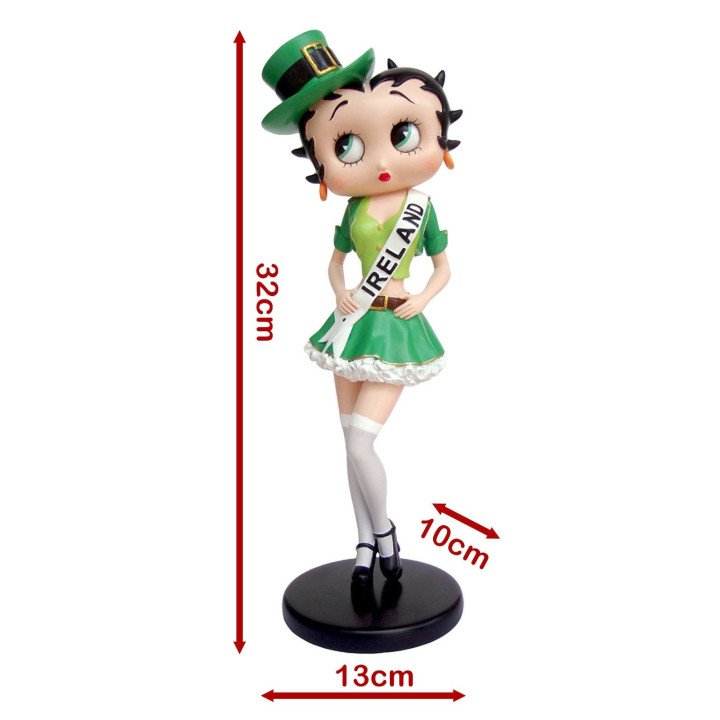 Betty Boop in Ireland Costume Figure | Collectible