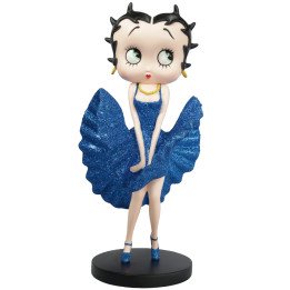 Betty Boop Cool Breeze Blue Glitter Small Figure