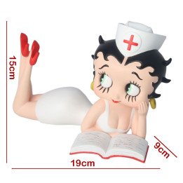 Betty Boop Nurse Lying Down Figure | Collectible