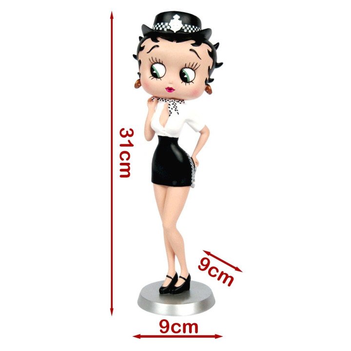 Betty Boop Police Lady Figure | Collectible Gift